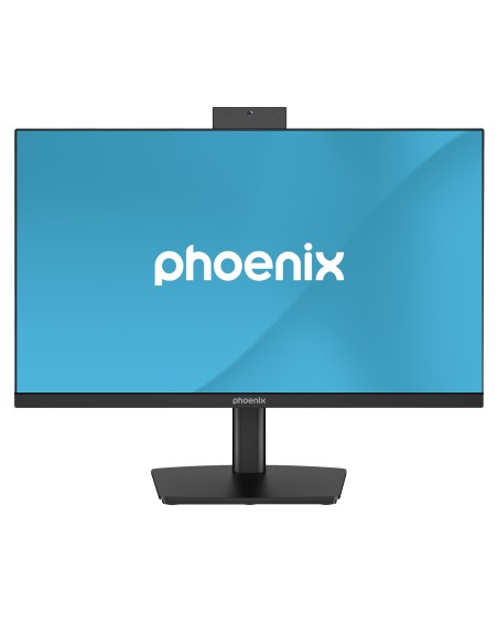 Monitor phoenix visión 24 pro 23.8 pulgadas full hd panel ips webcam integrada abatible hdmi + dp altavoces integrados