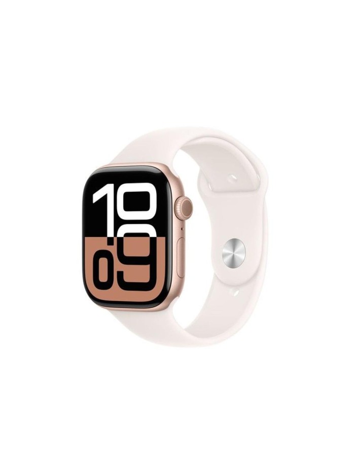 Smartwatch apple watch series 10 gps 46mm rose gold case light blush sport band s - m Smartwatch apple watch series 10 gps 46mm rose gold case light blush sport band s - m