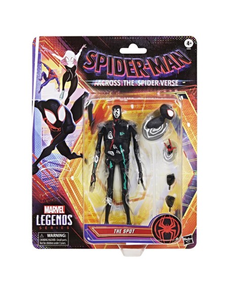 Figura hasbro marvel legends series spider - man across the spider - verse the spot