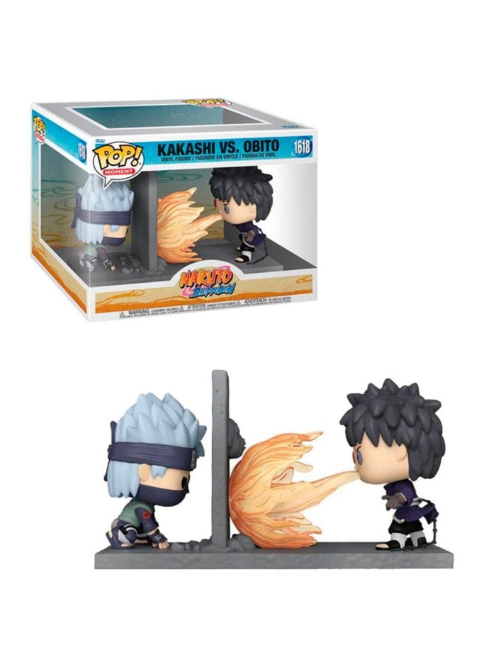 Funko pop moment! naruto shippuden kakashi vs obito uchiha 80256 Funko pop moment! naruto shippuden kakashi vs obito uchiha 80256