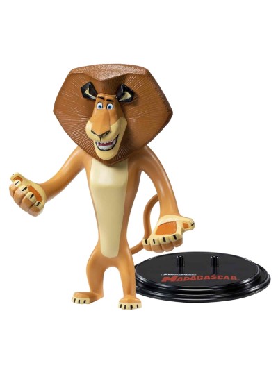 Figura the noble collection bendyfigs cine madagascar alex flexible