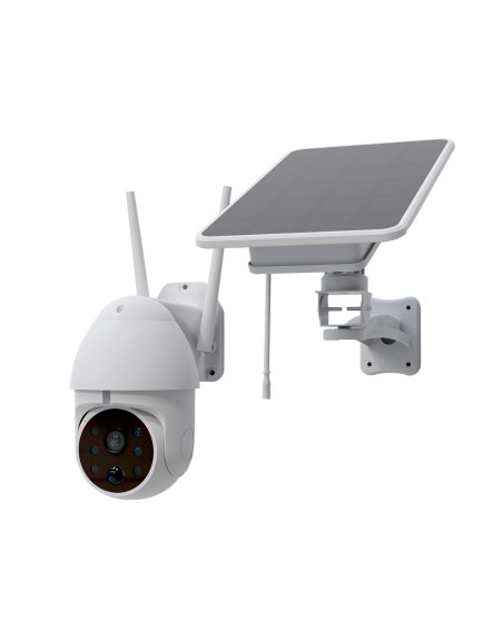Cámara ip motorizada vigilancia solar batería phoenix sentry ev full hd wifi detección movimiento audio dual app tuya smart