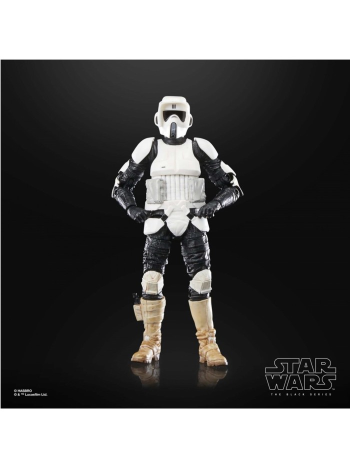 Figura hasbro the black series 40th anniversary of star wars: return of the jedi - biker scout Figura hasbro the black series 40th anniversary of star wars: return of the jedi - biker scout