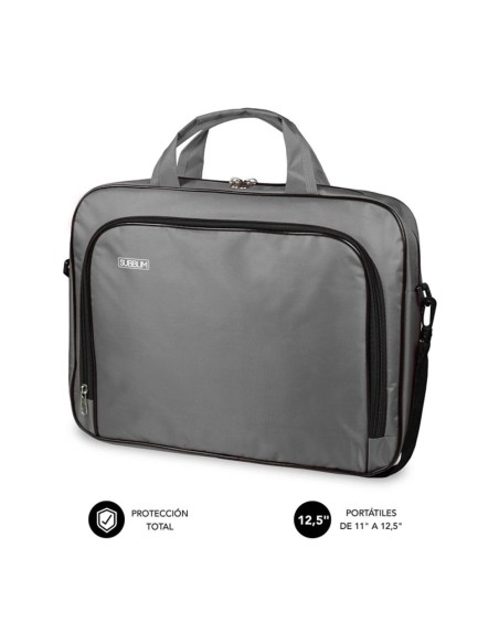 Maletin subblim oxford laptop para portatil 11 pulgadas - 12.5 pulgadas gris