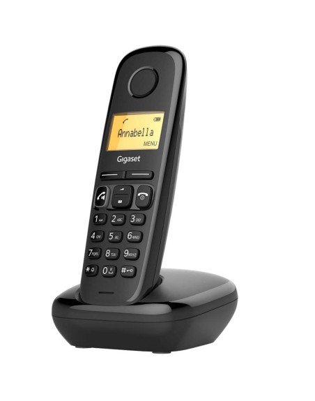 Telefono fijo inalambrico gigaset a270 duo negro 80 numeros agenda - 10 tonos - manos libres