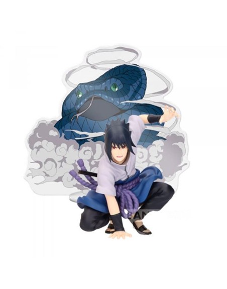 Figura banpresto naruto shippuden panel spectacle special sasuke uchiha 9cm