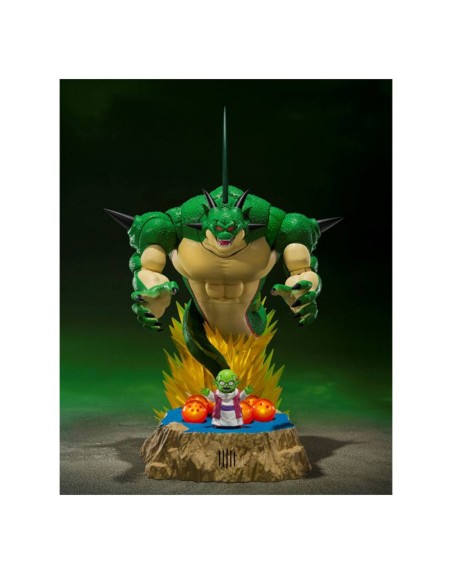 Figura tamashii nations dragon ball z porunga & dende come forth genuine shenron!! s.h. figuarts bandai