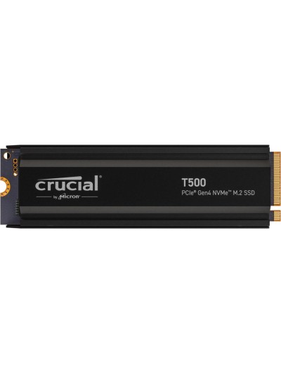 Isco duro interno solido ssd crucial t500 1tb pcie nvme 4.0 x4 con hs