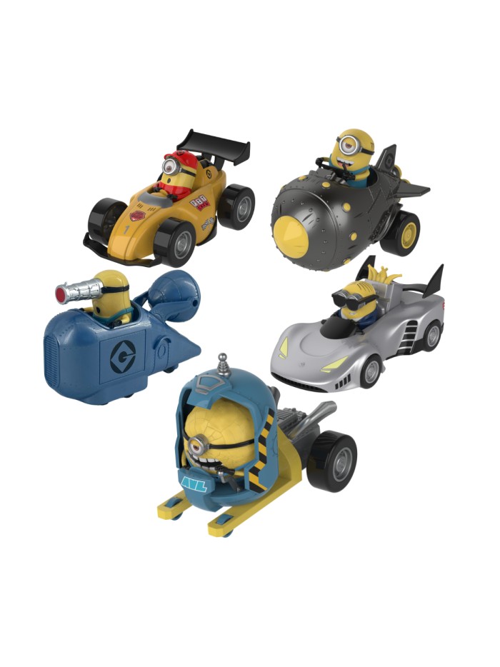 Figura vehículos minions 1 unidad aleatoria Figura vehículos minions 1 unidad aleatoria