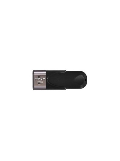 Memoria usb 2.0 pny attache 128gb negro
