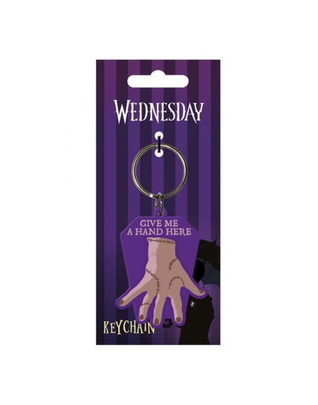 Llavero pyramid wednesday addams give me a hand