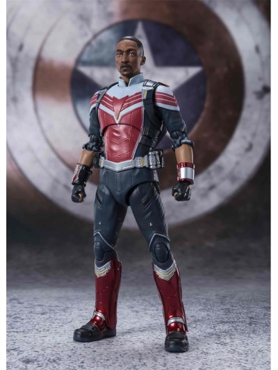 Figura tamashi nations falcon figura marvel the falcon and the winter soldier s.h. figuarts
