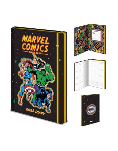 Diario 2023 pyramid marvel comic's