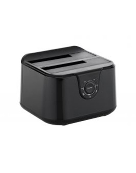 Base dock discos sata conceptronic 2 bahias 2.5 pulgadas - 3.5 pulgadas - usb tipo c - sata - funcion clonacion
