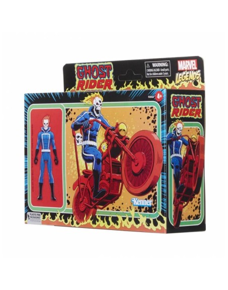 Figura hasbro marvel legends retro ghost rider
