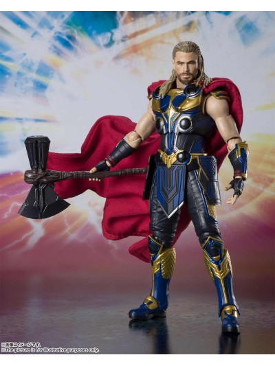 Figura tamashii nations sh figuarts marvel thor love & thunder mighty thor