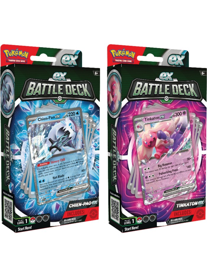 Juego de cartas pokemon tcg ex battle deck chien - pao - tinkaton Juego de cartas pokemon tcg ex battle deck chien - pao - tinkaton