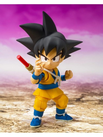 Son goku (mini) - daima - figura 7 cm dragon ball daima sh figuarts