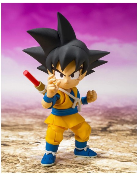 Son goku (mini) - daima - figura 7 cm dragon ball daima sh figuarts