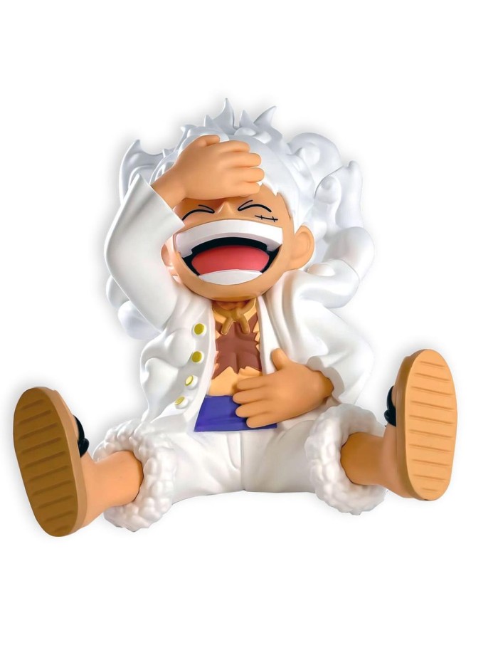 Figura hucha plastoy one piece luffy gear 5 15 cm Figura hucha plastoy one piece luffy gear 5 15 cm