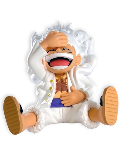 Figura hucha plastoy one piece luffy gear 5 15 cm