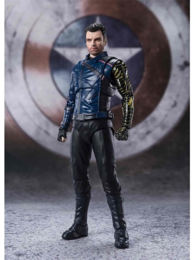 Figura tamashi nations bucky barnes figura marvel the falcon and the winter soldier s.h. figuarts