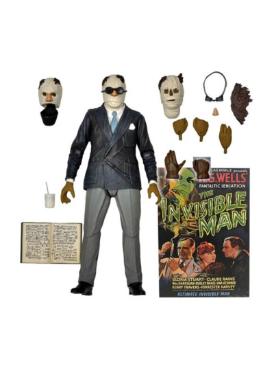 Figura neca universal monster scale action ultimate invisible man