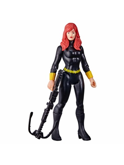 Figura hasbro black widow 9.5 cm marvel legends retro