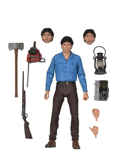 Figura neca evil dead scale ultimate ash 40 aniversario 18 cm