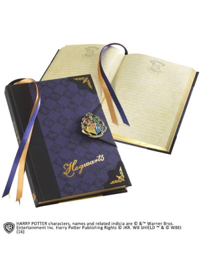 Libreta diario the noble collection harry potter hogwarts cierre especial