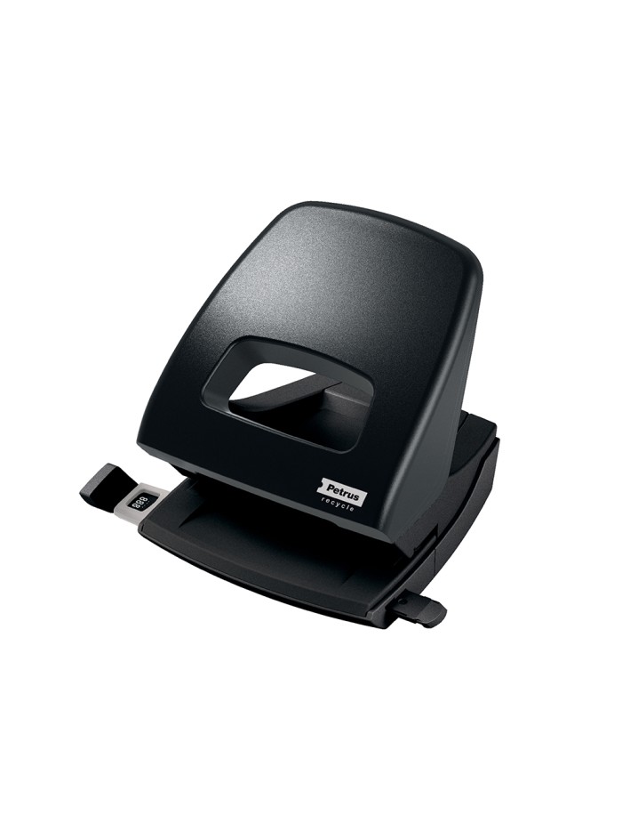 Taladrador petrus 85 recycle negro capacidad 25 hojas Taladrador petrus 85 recycle negro capacidad 25 hojas