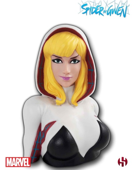 Figura hucha semic studios marvel spiderman spider - gwen deluxe