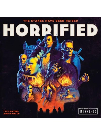 Juego de mesa ravensburger horrified universal monsters