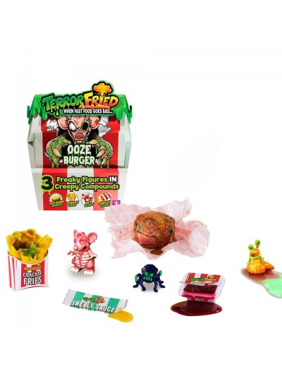 Juguete bandai terror fried horror burger