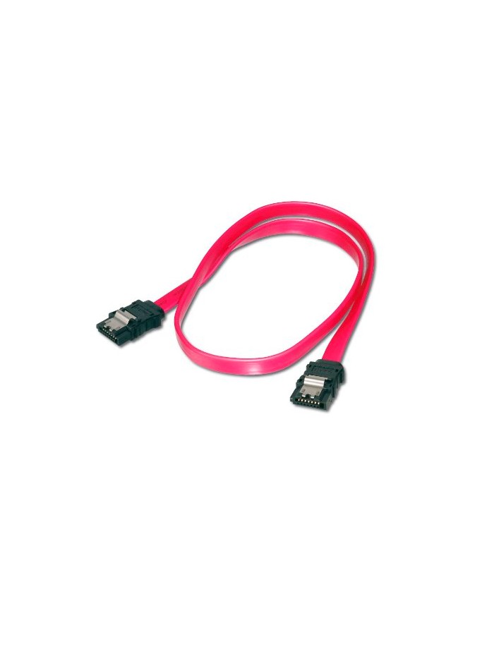 Cable serial sata iii equip con clip de seguridad 0.5m Cable serial sata iii equip con clip de seguridad 0.5m