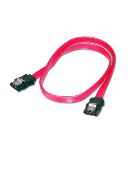 Cable serial sata iii equip con clip de seguridad 0.5m