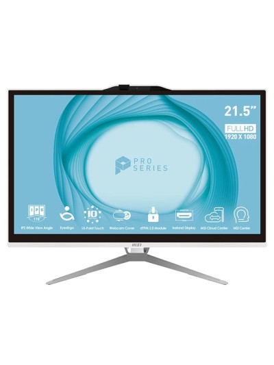 Ordenador all in one aio msi pro ap222t - 215es i5 - 13400 8gb ssd 256gb