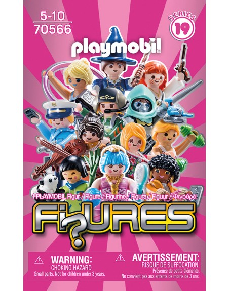 Playmobil sobre figuras niña (serie 19)