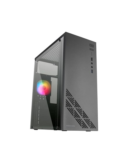 Caja ordenador mars gaming mc100 atx usb 3.0 1 x 90mm frgb negro