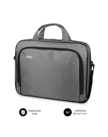 Maletin subblim oxford para portatil 15.4 pulgadas - 16 pulgadas gris