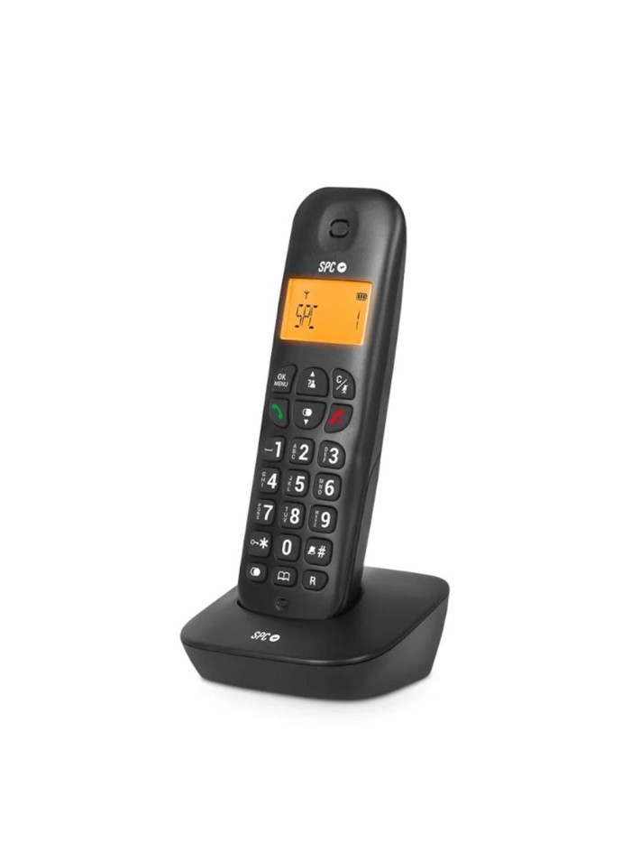 Telefono fijo inalambrico spc air negro - tecla r Telefono fijo inalambrico spc air negro - tecla r