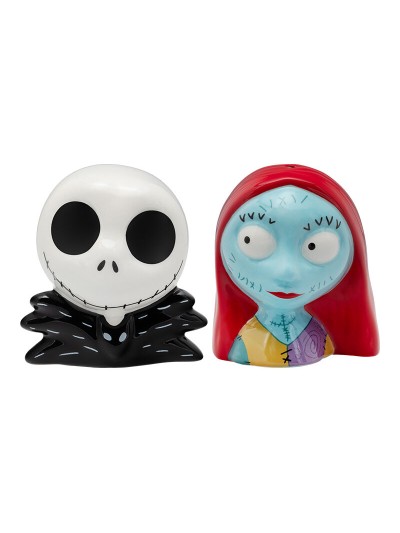 Set salero y pimentero paladone pesadilla antes de navidad nightmare before christmas jack & sally 7 cm