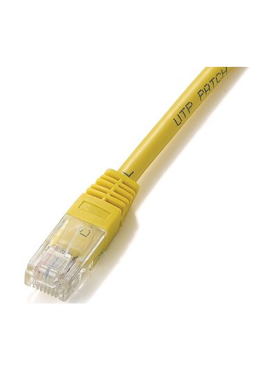 Cable red equip latiguillo rj45 u - utp cat6 10m amarillo