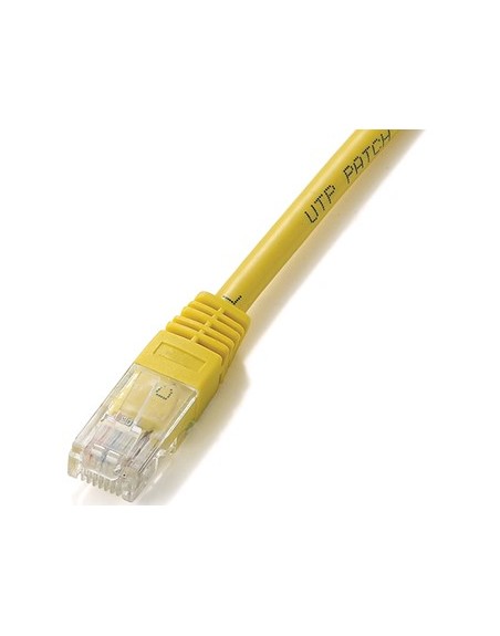 Cable red equip latiguillo rj45 u - utp cat6 10m amarillo