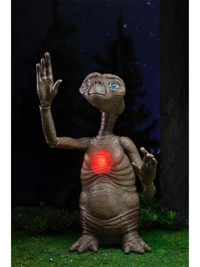 Figura neca ultimate deluxe e.t. con pecho led 40 aniversario et