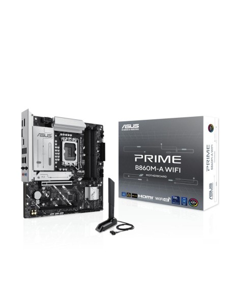 Placa base asus intel prime b860m - a wifi socket 1851 ddr5 x4 max 256gb hdmi displayport matx