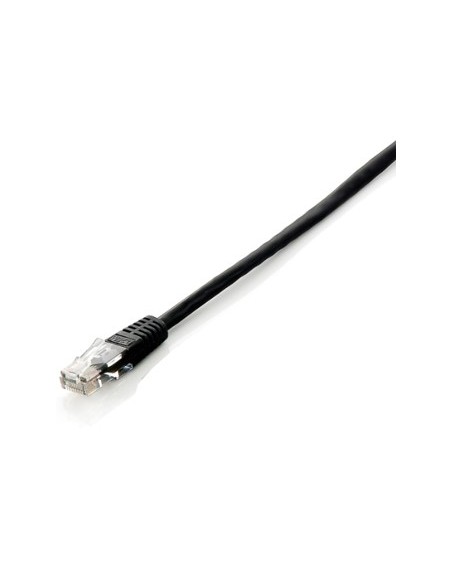 Cable red equip latiguillo rj45 u - utp cat6 10m negro