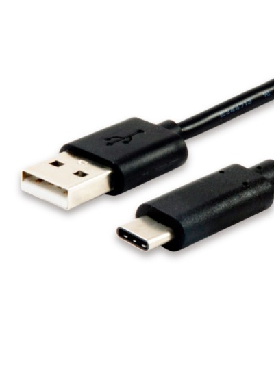 Cable equip usb 2.0 tipo a macho - tipo c macho 1 m