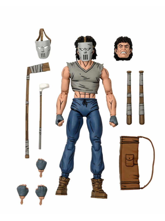 Figura neca tmnt mirage comics scale action figure - casey jones Figura neca tmnt mirage comics scale action figure - casey jones
