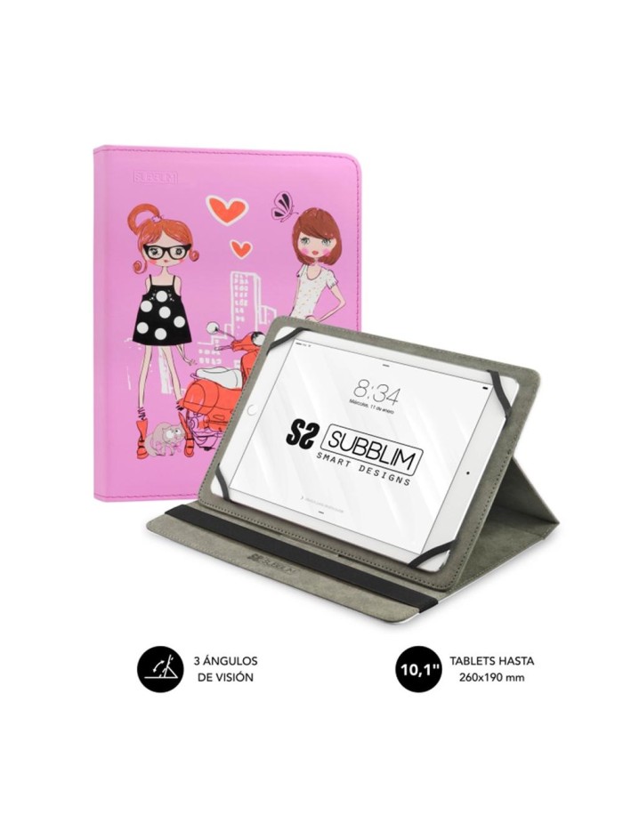 Funda subblim trendy case para tablet 10.1 pulgadas fashion girls Funda subblim trendy case para tablet 10.1 pulgadas fashion girls